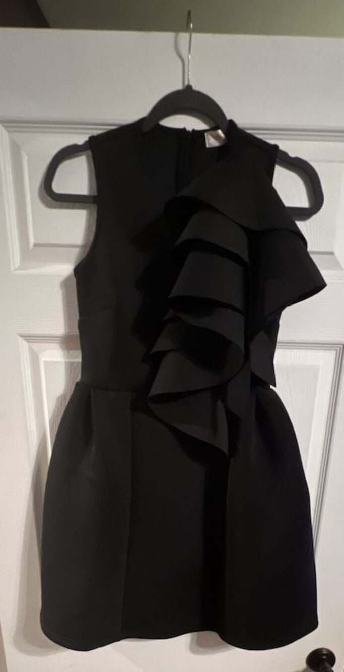 Phase Eight Lois Sleeveless Ruffle Front Mini Dress